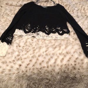 Lestat Knit Crop Sweater
